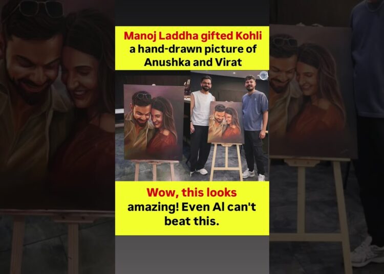 Manoj Laddha’s artwork for Kohlia is absolutely stunning #art #celebrity