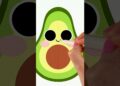 Adorable Avocado Art On Ipad! 🥑✨ #howtodraw #procreate