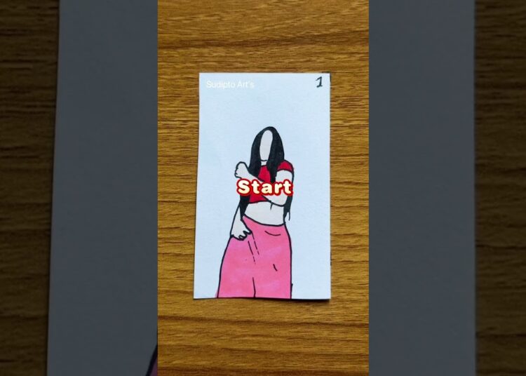 SO BANDAO GRANDAO paper dance (artist version) #foryou  #dance #flipbook #art #sobandaograndao