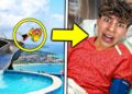 Ferran fell off the water slide, then.. (The Royalty Family)