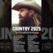 Country Songs 2025   Chris Stapleton, Morgan Wallen, Luke Combs, Brett Young, Luke Bryan
