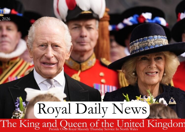The King and Queen of the United Kingdom Attend Royal Maundy Service in Wales. Plus, More #royalnews