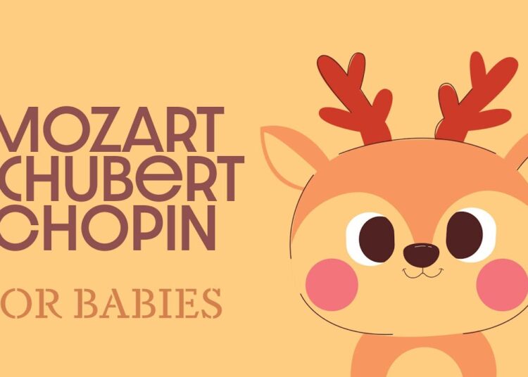 Baby Classical Music 🌞 Mozart, Schubert & Chopin 🌞 Piano Songs for Babies