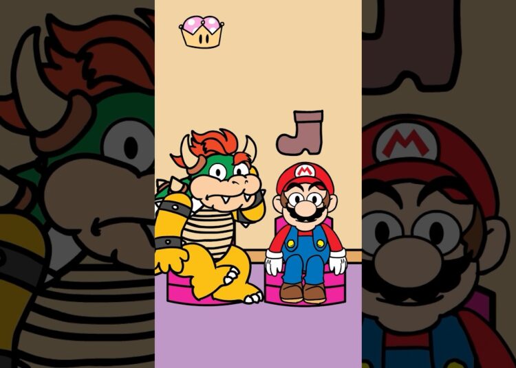 Bowser and Mario royalty!
