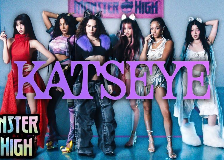 Monster High Fright Song ft. KATSEYE | Official Music Video | Monster High