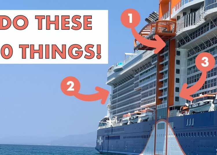 20 THINGS You MUST DO On Your Celebrity EDGE Class Cruise!