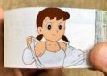 Doraemon Cartoon Flipbook #185 | Shizuka Removes Her Clothes Flip Book | Flip Book Artist 2024