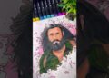 Dhurandhar Ranveer Singh Drawing 😍#painting #shorts #trending #artist