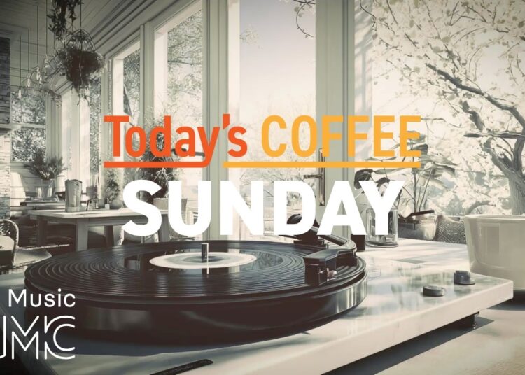SUNDAY COFFEE: Gentle Spring Café Jazz ☕ Peaceful Piano & Guitar Music for a Slow, Relaxing Day