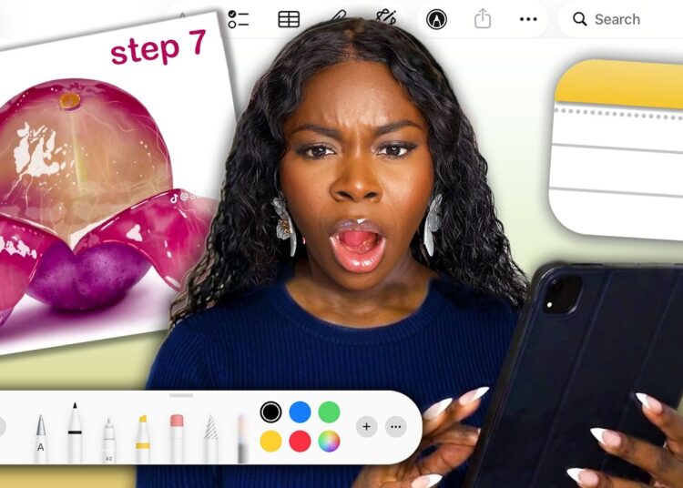 I Tried Insane Art Tutorials in the Notes app