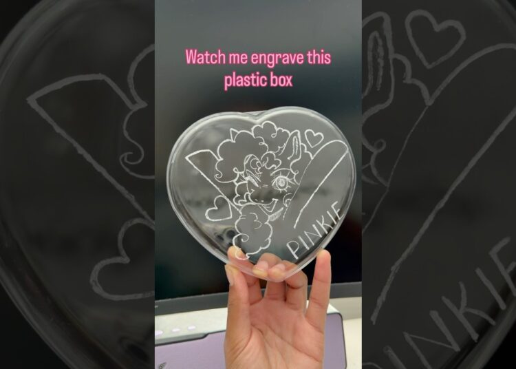 Engraving Practice – Pinkie Pie #mlp #mylitlepony #art #speedpaint