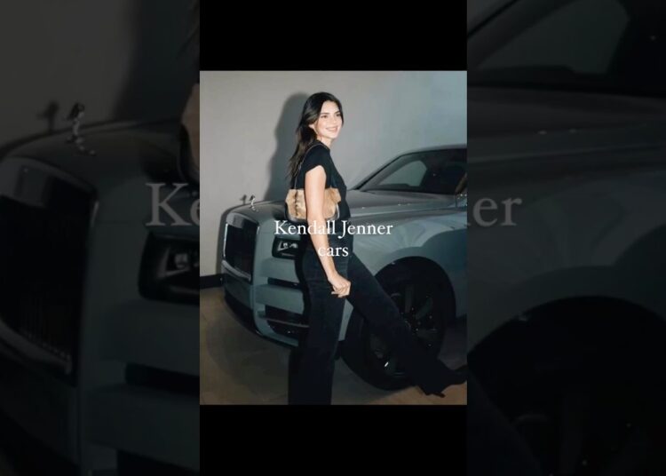 Kendall Jenner car collection! New viral video #viralshort #celebrity #kendalljenner #shortsvideo