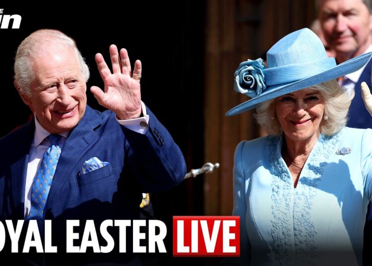 LIVE: Royal family attends Easter service at St George’s Chapel in Windsor