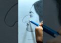 Face drawing hack 🤌❤️✍️ #art #drawing #artist #viral #explore #satisfying #pencil #shorts