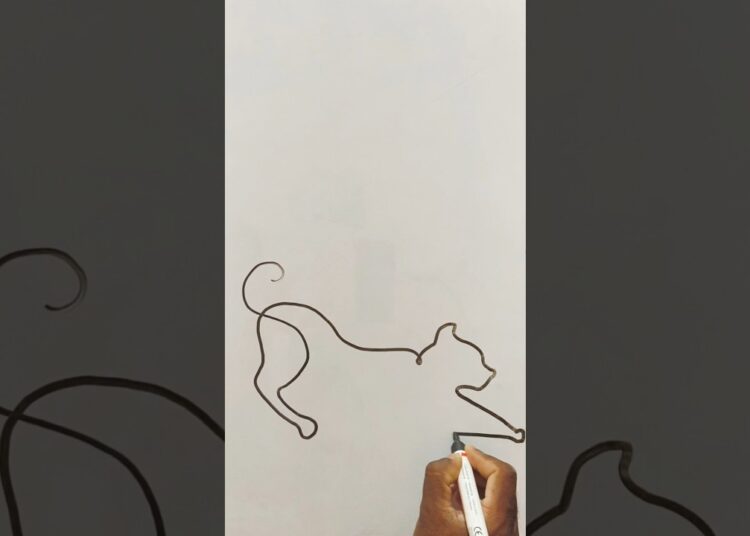 Easy Animal Drawing, #shorts #viral #animalart #easydrawing #pencildrawing #artist @ps7drawing
