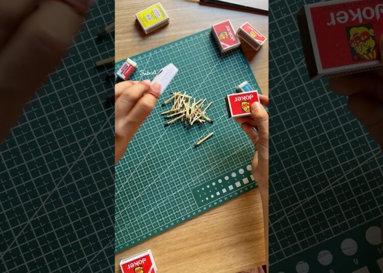 WHAT😱? Using matchbox #Sabia.the.artist #matchbox