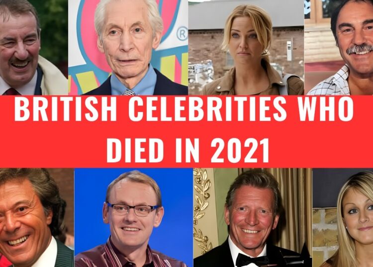British Celebrities Who Died in 2021