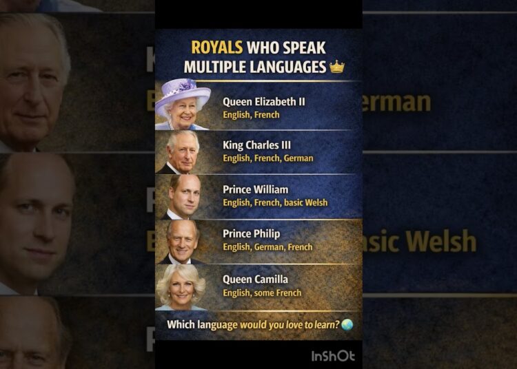 Did You Know These Royals Speak Multiple Languages? 👑