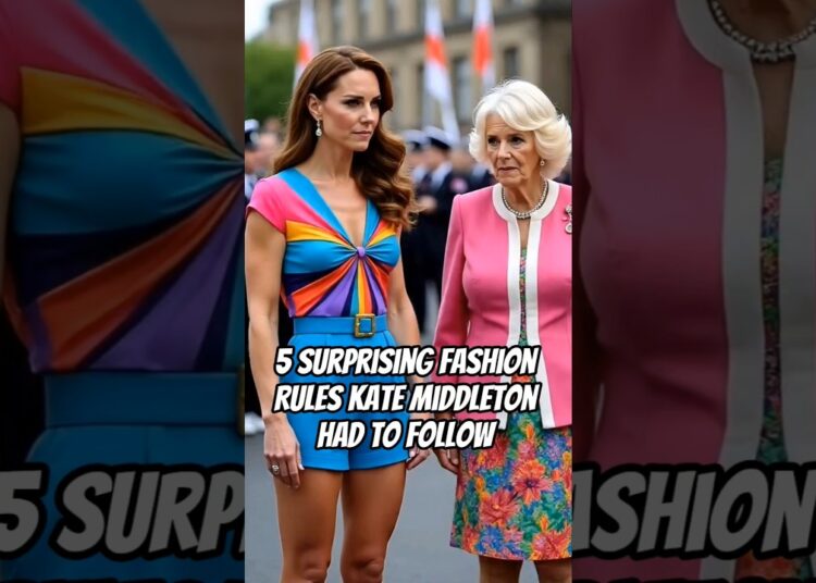 5 Surprising Fashion Rules Kate Middleton Had to Follow #kate #royal #meghanmarkle #anne #diana