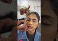 celebrity makeup artist ne kiya Mera makeup 💄🪭 ll #shorts