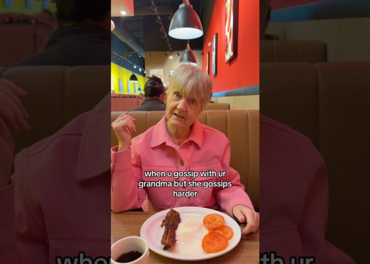 My fav person to gossip with… 👵☕️😂🩷