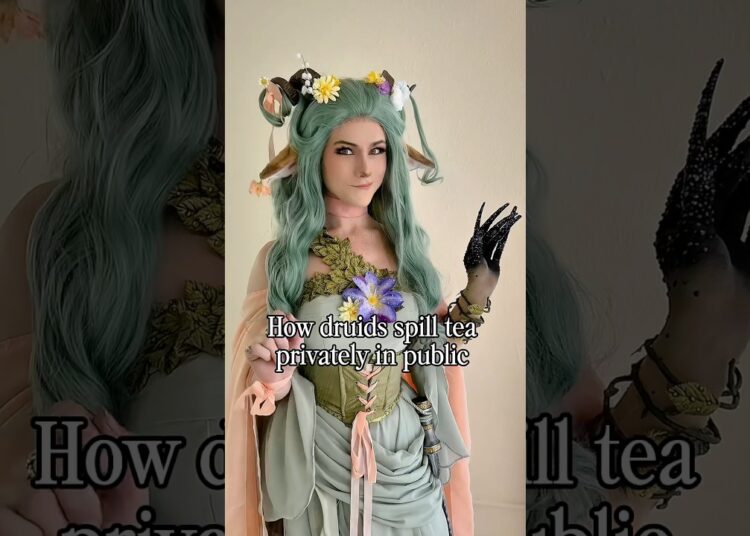How druids gossip #criticalrole #keyleth #fearne @justkaytlingrace