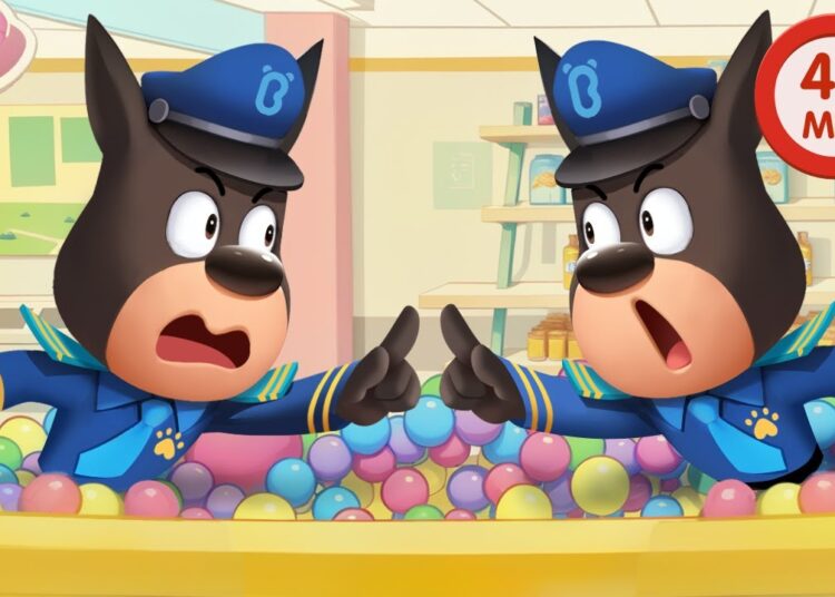 Which One Is Real Dobie | Safety Tips for Kids | Sheriff Labrador Police Cartoon