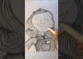 Miss delight drawing from poppy playtime. #howtodraw #art #drawing #artist #shorts