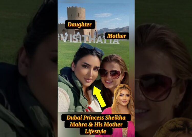 Dubai Royal Family|Dubai Princess Sheikha Mahra & His Mother Before Married#lifestyle#ytshorts#love