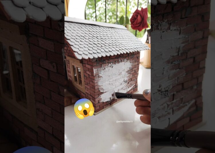 Let’s Paint Our Home🏠😱 #youtube #art #craft #artist #new #viral #trending #diy #house #paint #wall