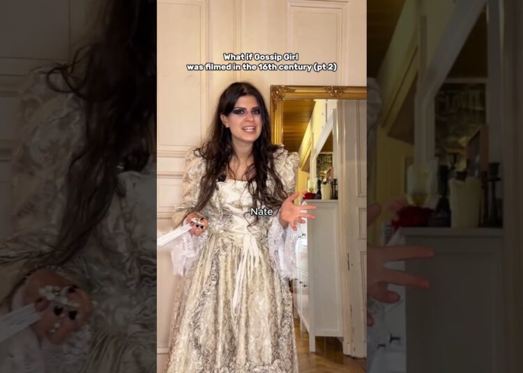 If Gossip Girl was filmed in the 16th century Part II #Gossipgirl #Jennyhumphrey #Regency