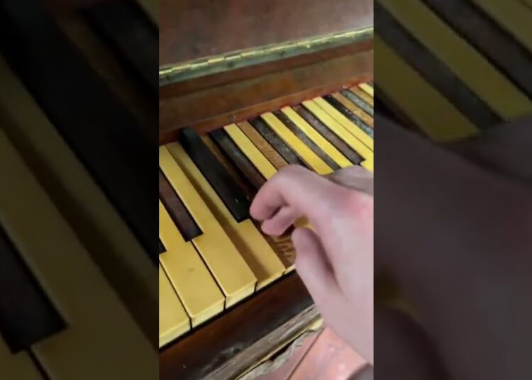 Rush E on the Most Beat-Up Old Piano Ever