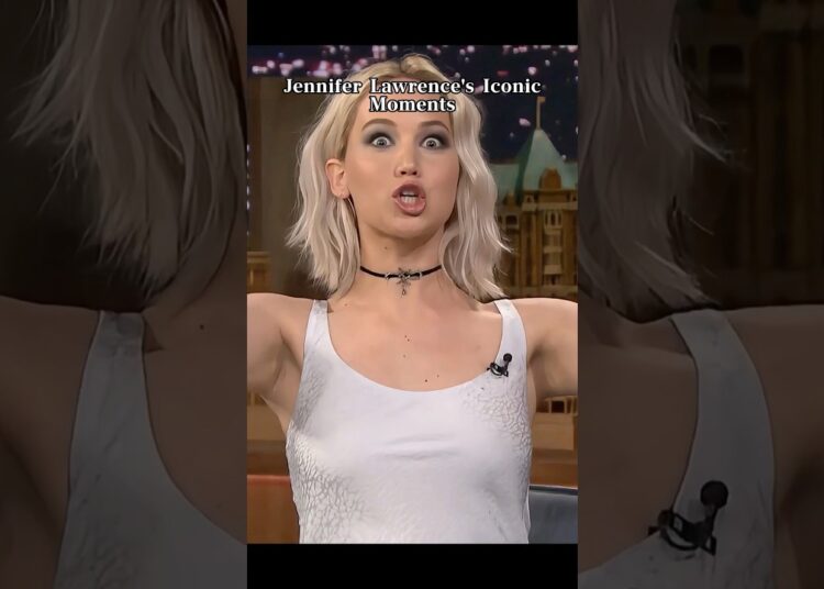 Jennifer Lawrence’s lconic Moments #youtube #jenniferlawrence #funnymoments #celebrity