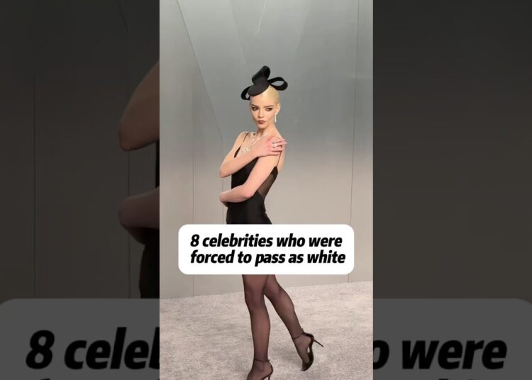 Celebrities who were forced to pass as white #trending #reels #hollywood #celebrity #shorts