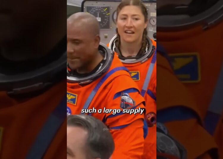 How Christina  Koch copes with her period in space. #actor #entertainment #celebrity