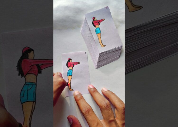 Double dutch bus on flip book dance #shorts #artist #flipbook #viral