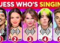 Guess WHO’S SINGING 🎤🎵 | Celebrity Song Edition | Bruno Mars, Olivia Rodrigo, Taylor Swift, Doja Cat