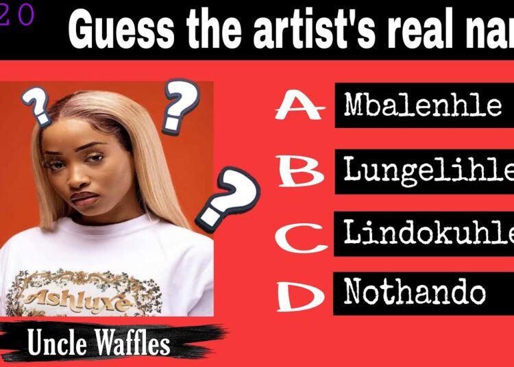 Guess the artist’s real name