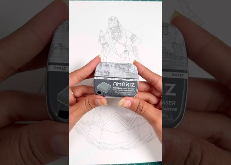 Doms Amariz Kneadable Art Eraser #viralvideo #art #drawing #shorts #trending