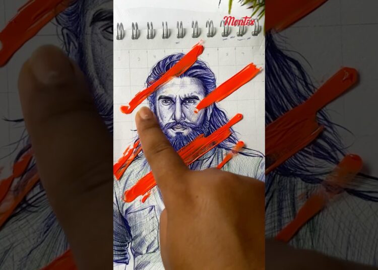 😱Aisa Hoga Kabhi Nahi Socha Tha #shorts #dhurandhar #art #artist #sketch #art #penart@Montexpen1976