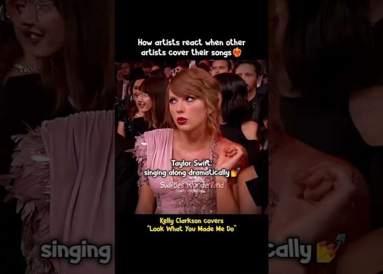 How artists react when other artists cover their songs ✨ | #taylorswift #mariahcarey #shawnmendes