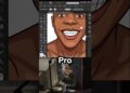 Beginner VS Pro Artist. Adobe Illustrator