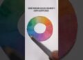 Color wheel Trend 🌈#shorts #art #trending #fyp #viral #artist