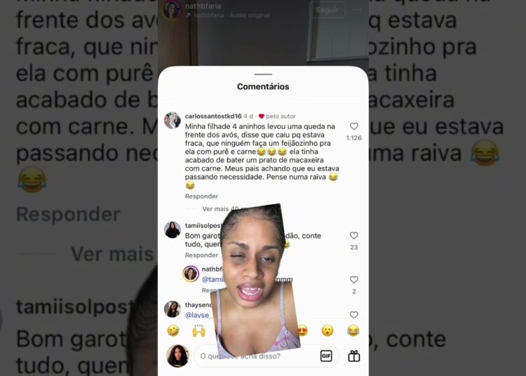 Ficar calada perto de criança. #react #gossip