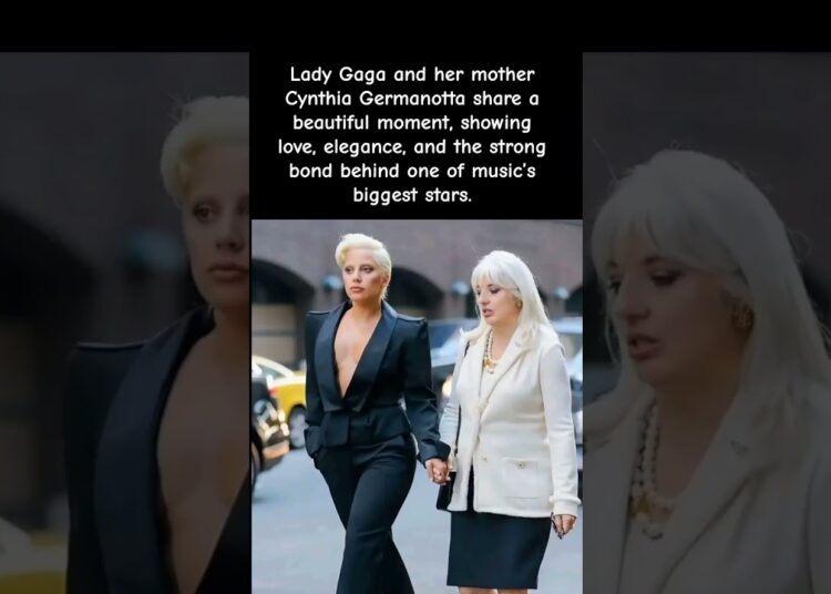 Lady Gaga & Her Mom Share Beautiful Moment 😍✨ #celebrity