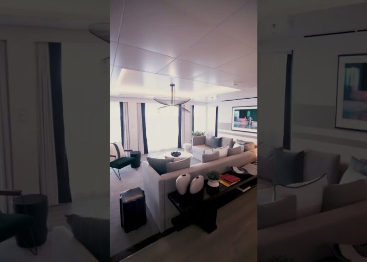 Penthouse Suite Room tour time✨ Every detail on Celebrity Xcel was designed to shine. #roomtour