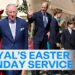Royal Family attends Easter Sunday church service | Today Show Australia