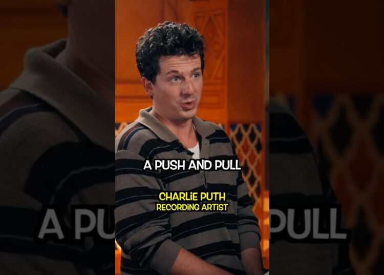 Charlie Puth on what makes songs resonate #music #hitsong #shorts