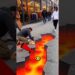 Street Artist Sets a 3D Trap… You Won’t Believe What Happens!😱