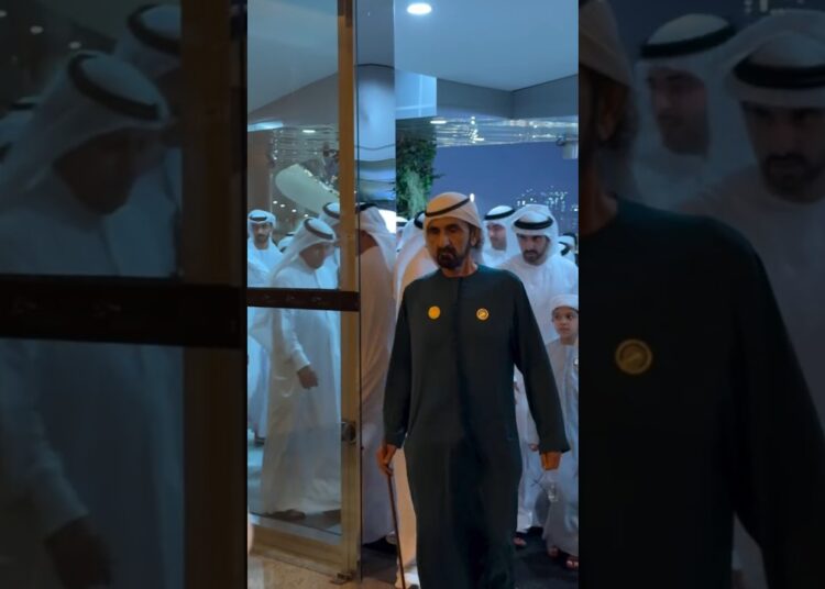 Dubai sheikh mohammad Al Maktum  royal entry #dubaiblog #arabroyalfamily #sheikhhamdan #mohammad 🇦🇪👑